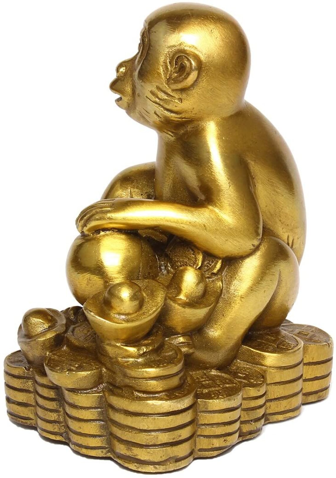 Zodiac Brass Monkey Statue Handmade Collectibles Figurine Etsy