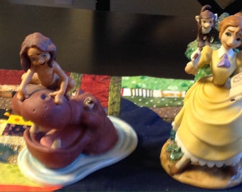 Figurine plastique Tarzan Tarzan et Cheetah