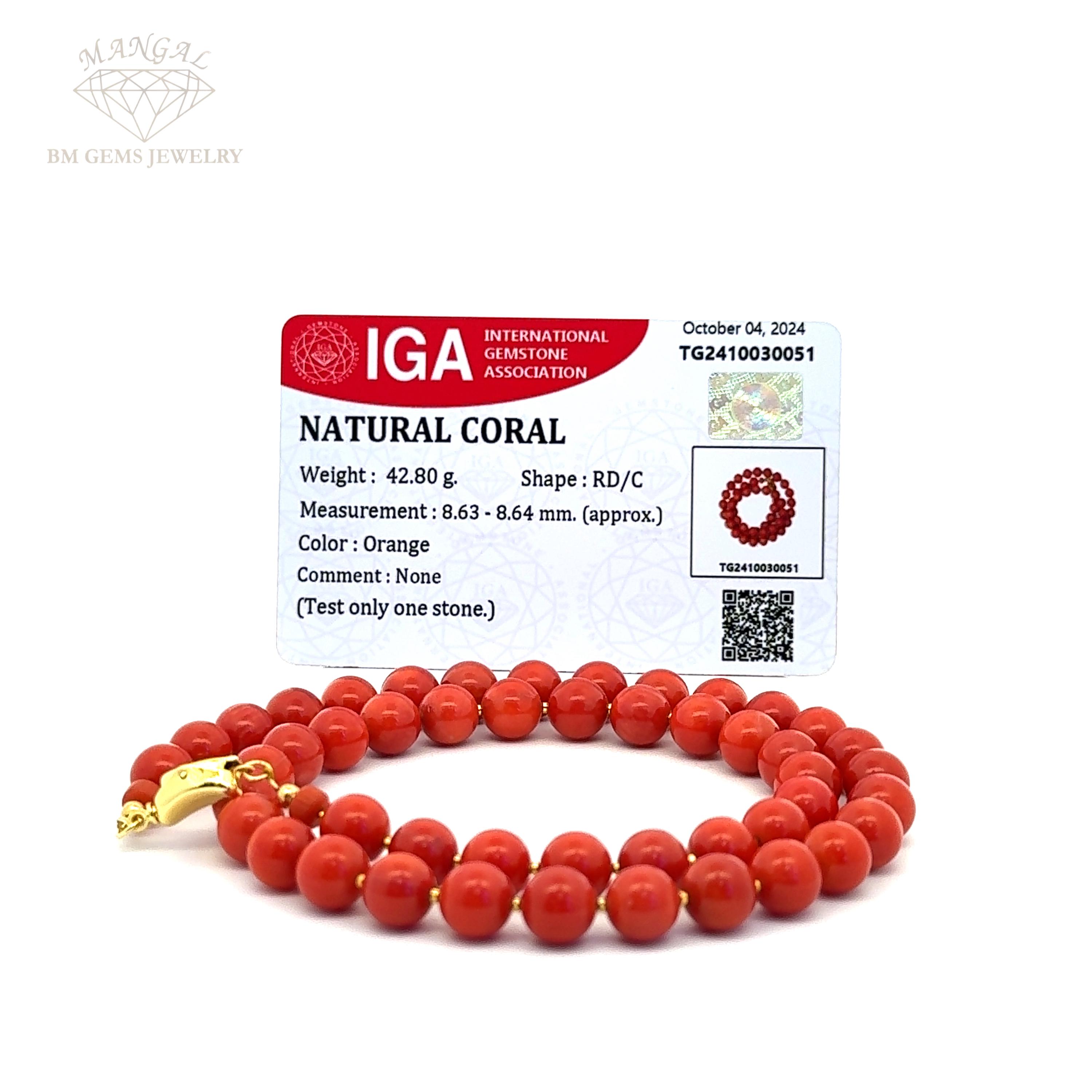 Collana Fatta A Mano Con Perla Keshi E Corallo Rosso Naturale Bianco, Con Ciondolo A Fiore, Vintage