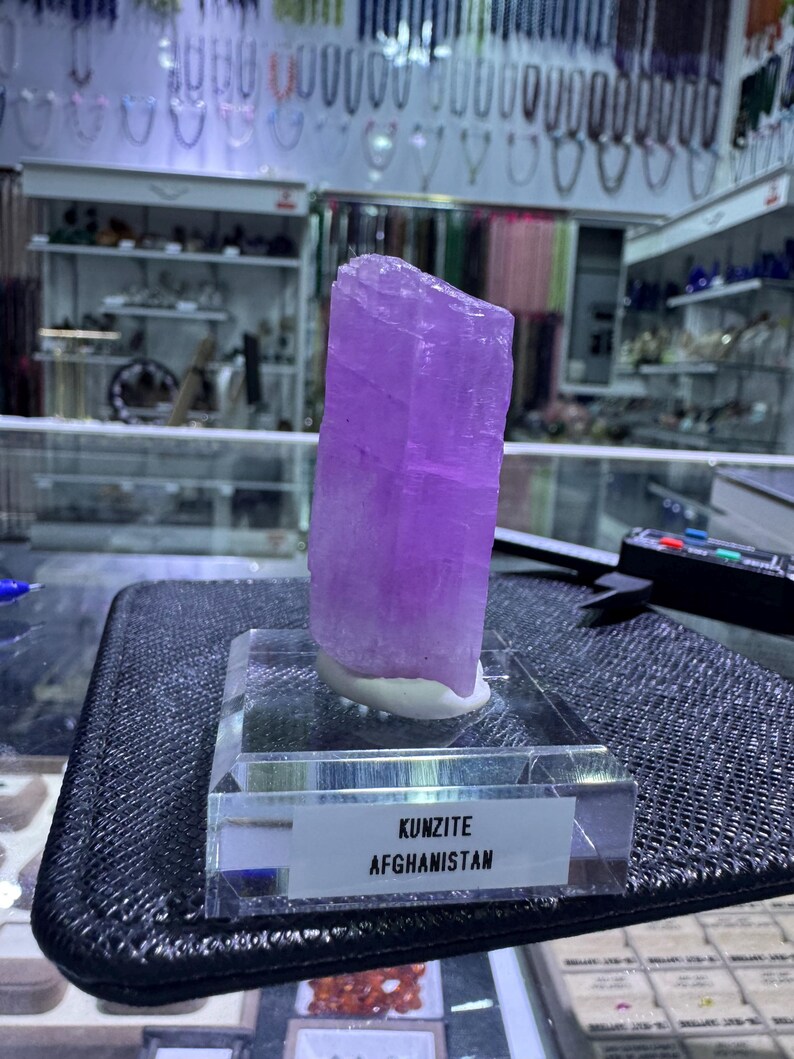 Ciondolo KUNZITE TARANGINI con pietra in argento 925 Ciondolo