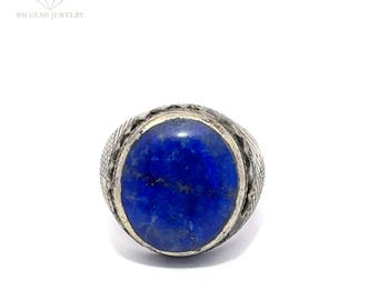 Vintage Afghan lapis lazuli Ring