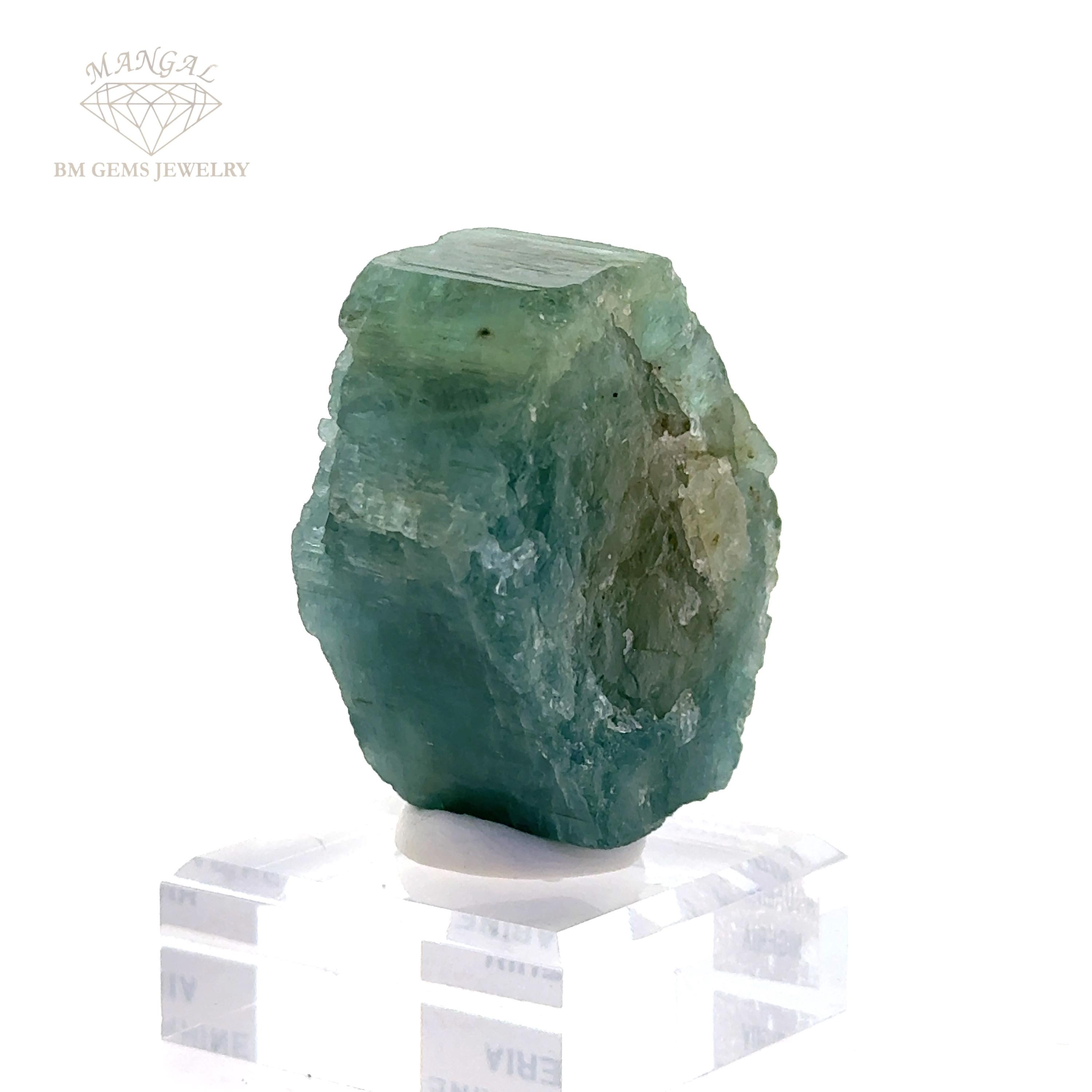 ナイジェリア産天然アクアマリン原石 76.6グラム - Etsy 日本