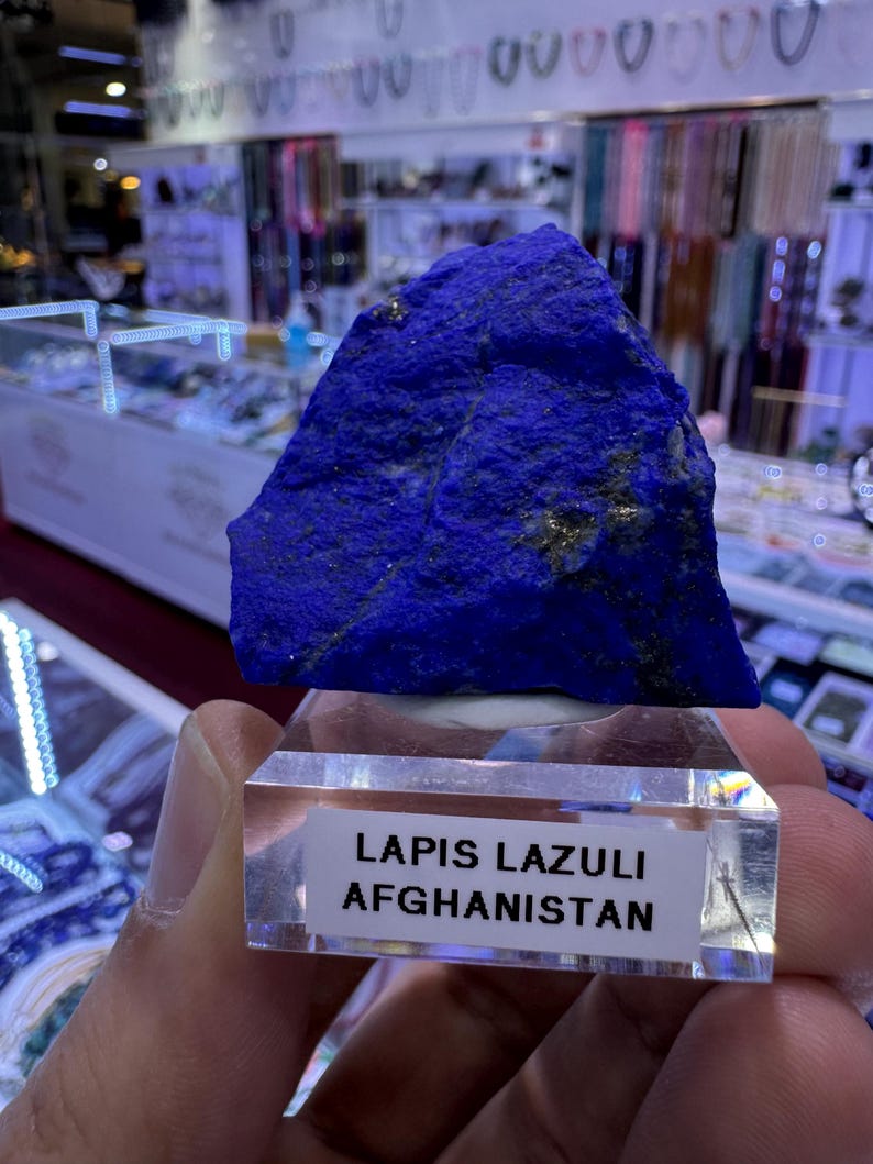 Afghan Lapis Lazuli Rough Stone: Royal Blue Healing Crystal - Etsy