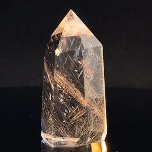 Golden Rutilated Quartz Tower: Crystal Healing