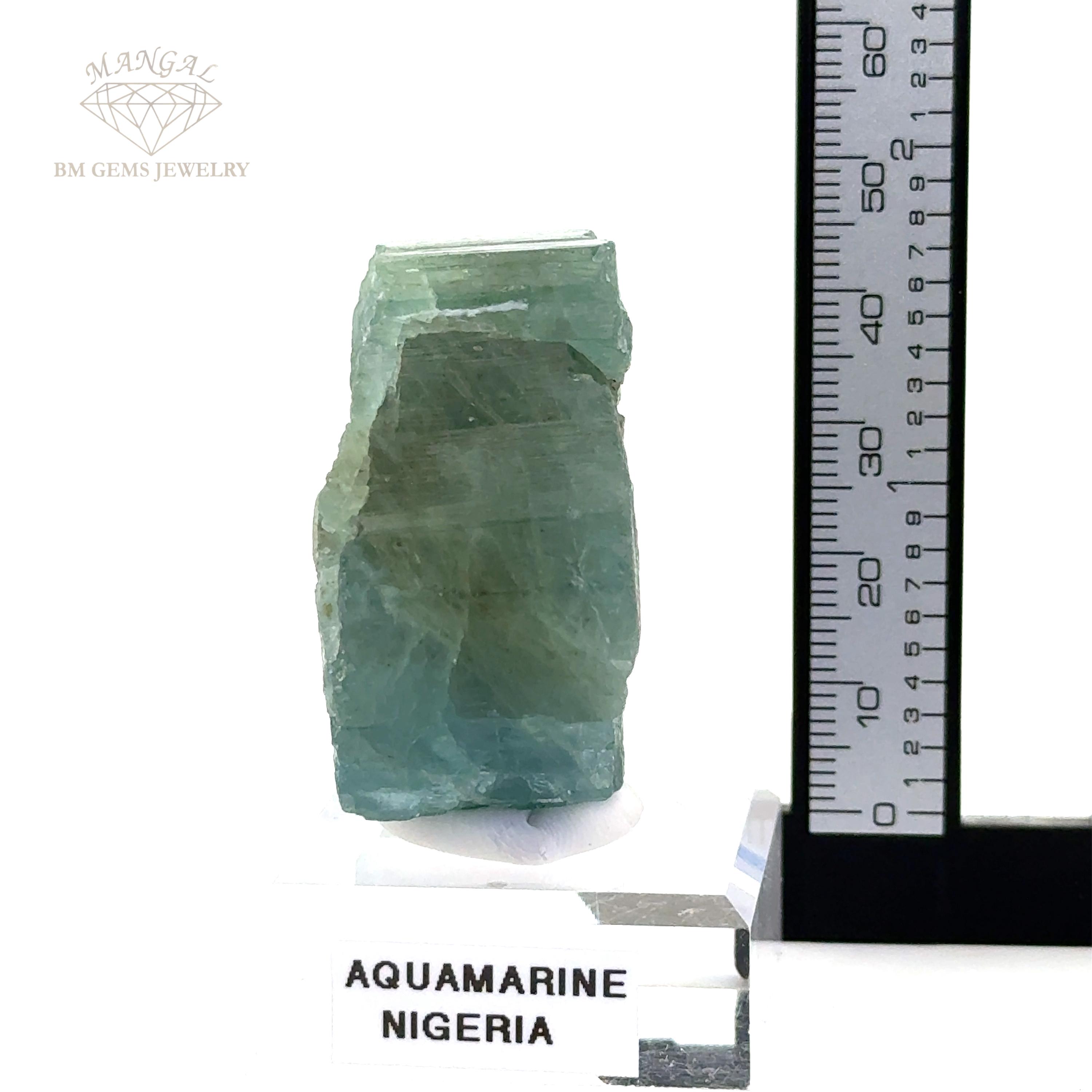 ナイジェリア産天然アクアマリン原石 76.6グラム - Etsy 日本