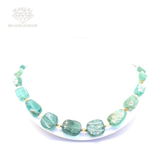 アフガニスタンの銀化ガラス/ローマンガラスボトル 美術品