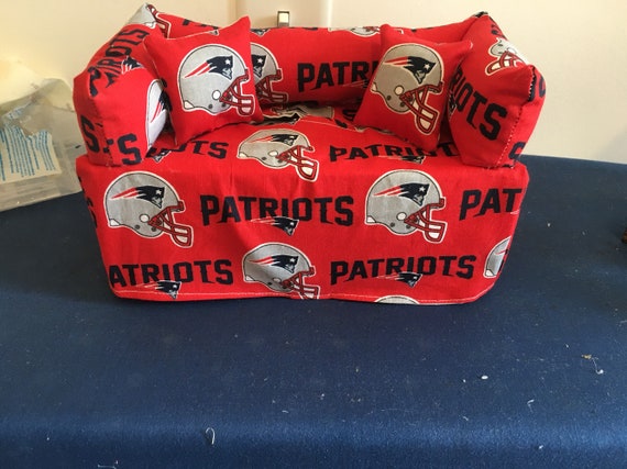 New England Patriots Tissue Box Cover Etsy
