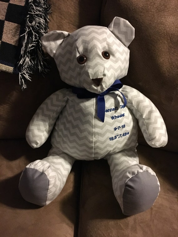 teddy bear with child's name