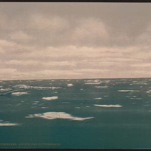 流氷、スピッツベルゲン、ノルウェー] 1890。ビンテージ写真ポストカード再版 8x10 アップ。ノルウェー スピッツベルゲン島