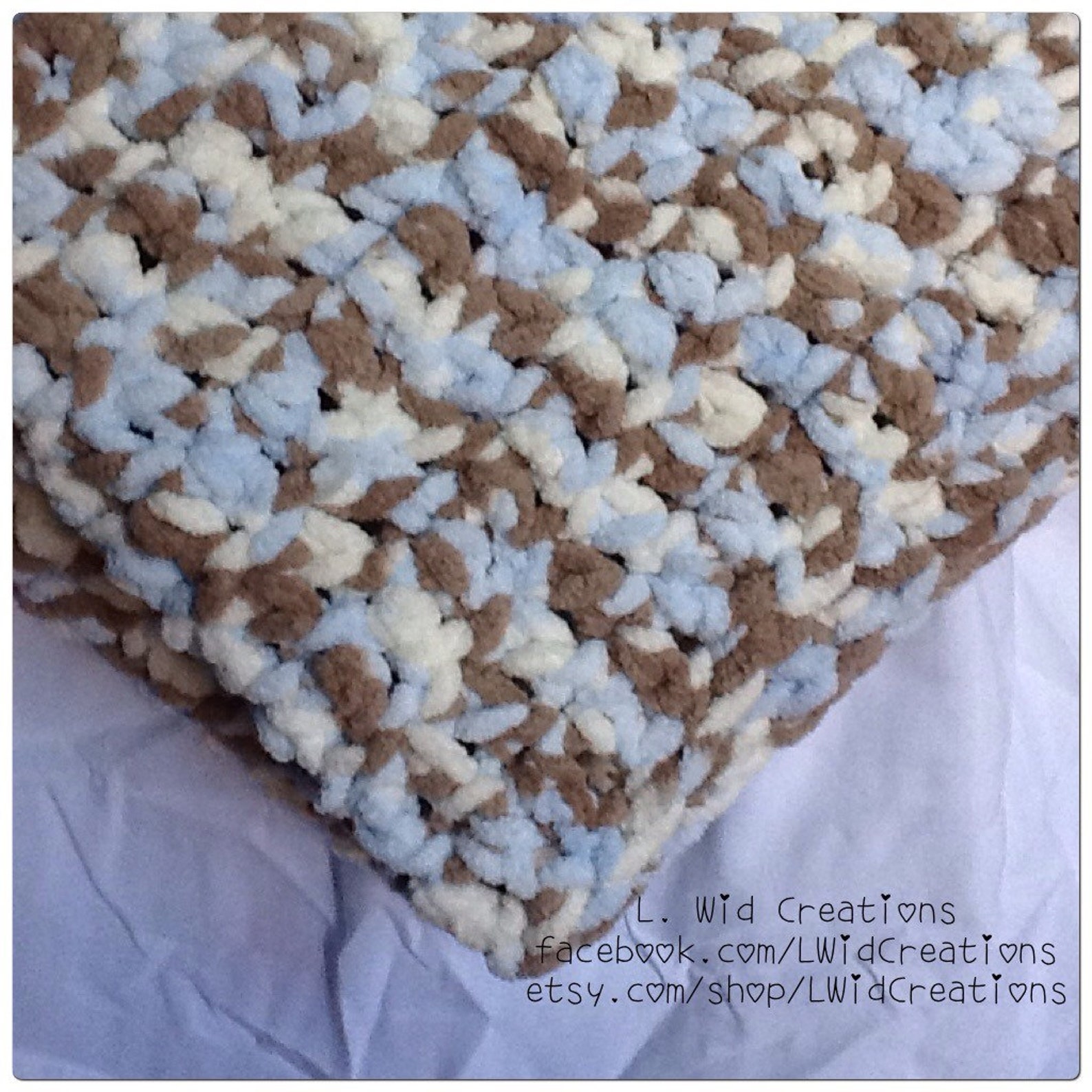 Bernat Baby Blanketfree SHIPPING Etsy