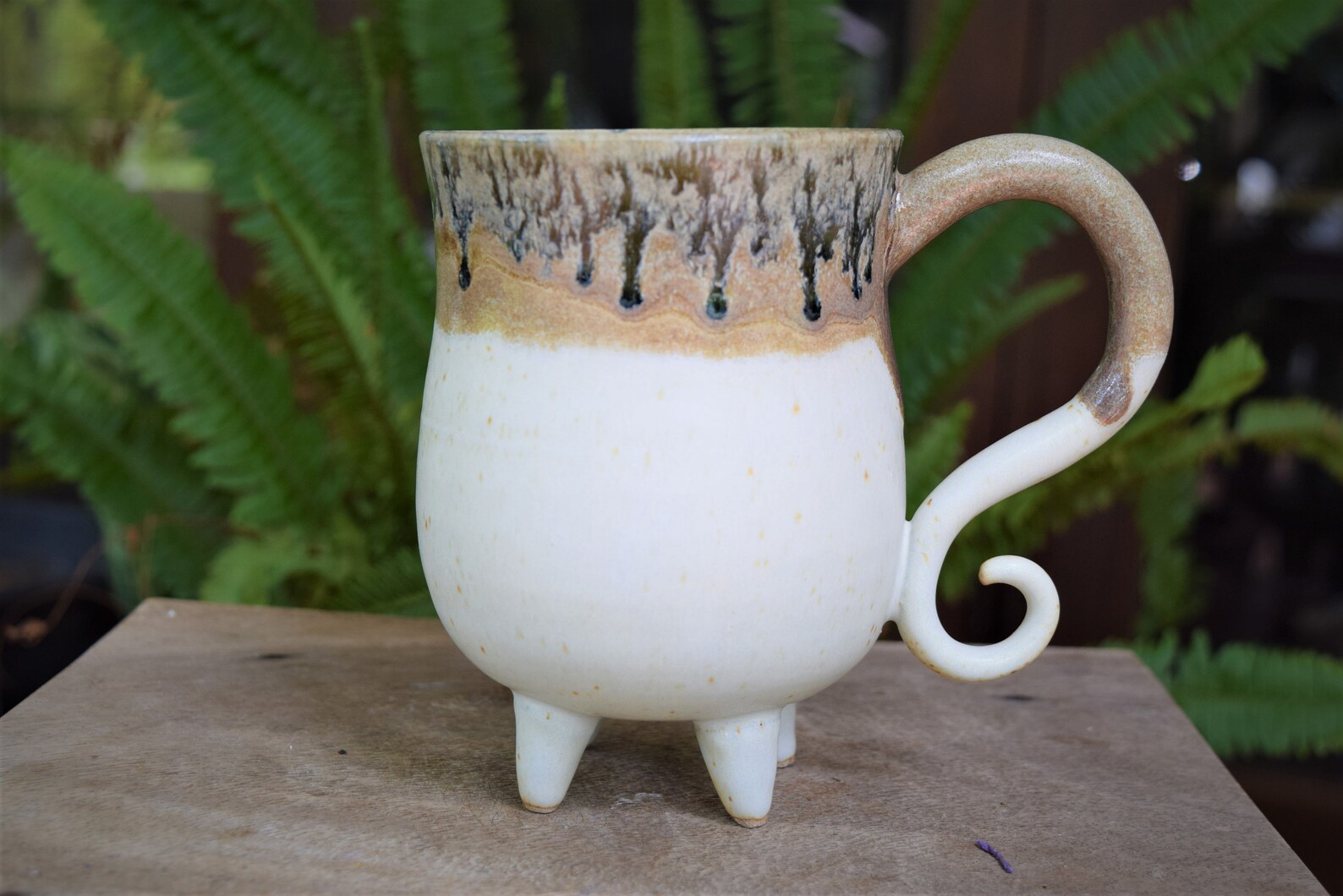 Large Matte White Fancy Mug Beautiful Tea Cup Elegant Coffee Etsy