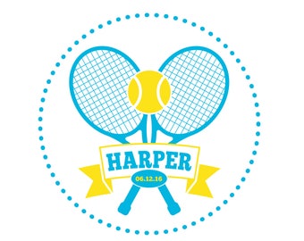 Tennis Bat Mitzvah Logo