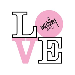 Love Bat Mitzvah Logo #1
