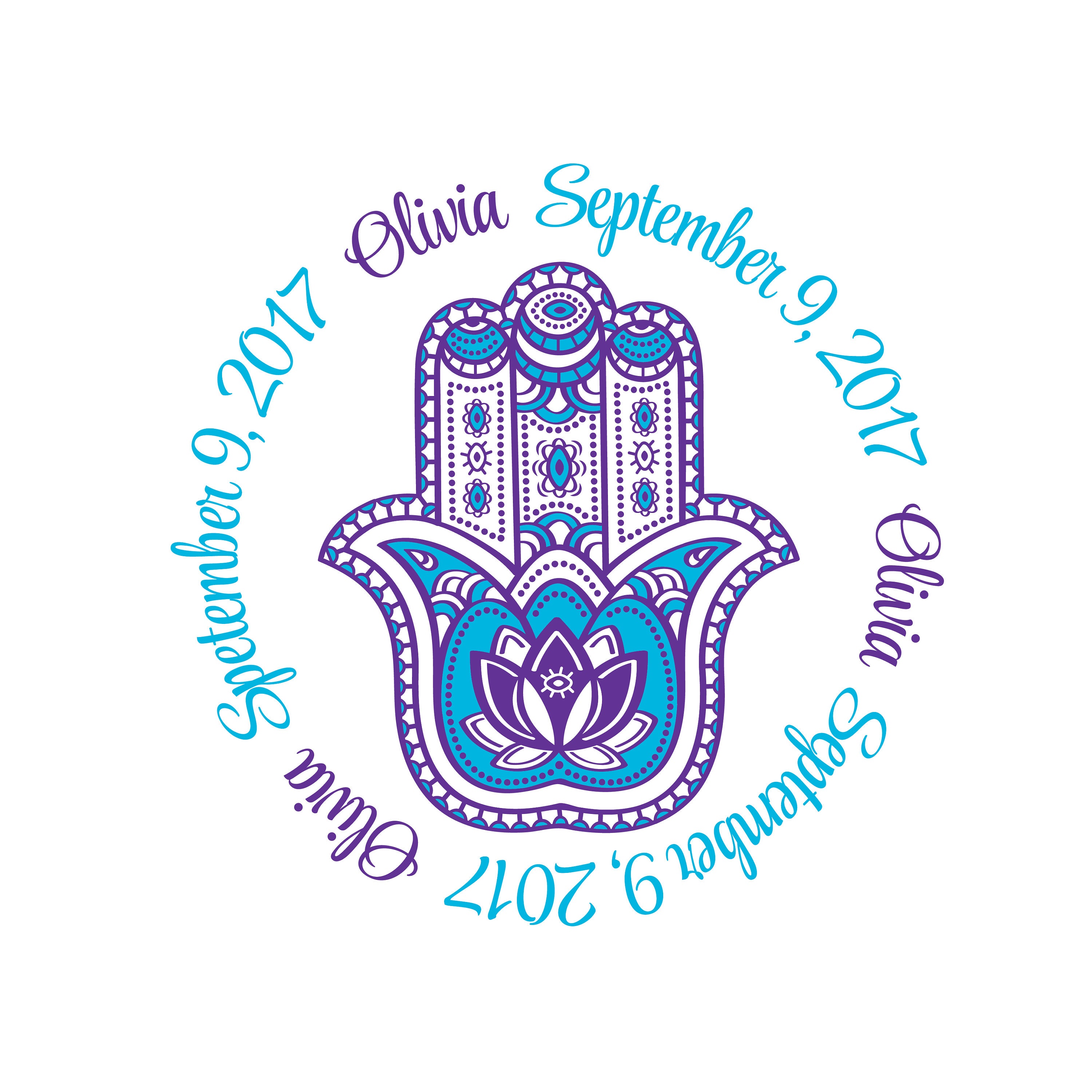 Hamsa Bat Mitzvah Logo