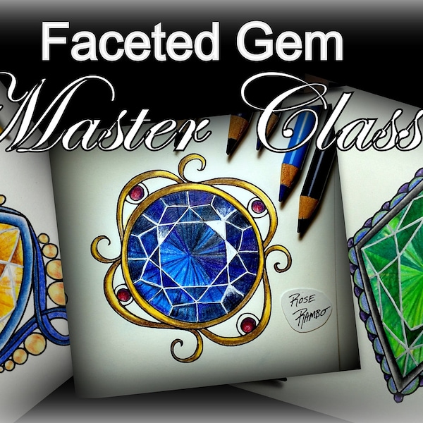 Faceted Master Class (Video and color along)