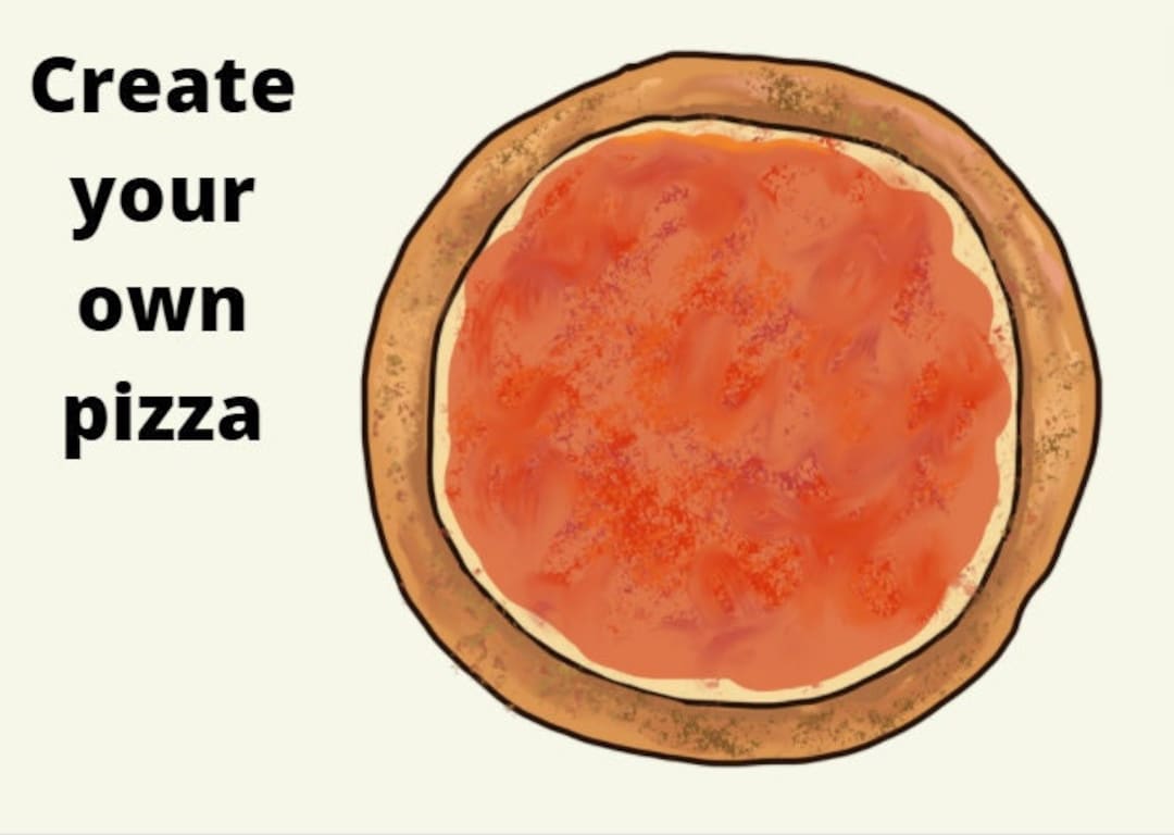 Make Your Own Pizza, Printable Toddler Activities, Pizza Busy Book - Etsy