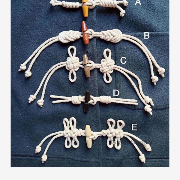 2 paires de boutons-pression pour duffle-coat, fermetures à glissière pour cape, pulls, commandes clients