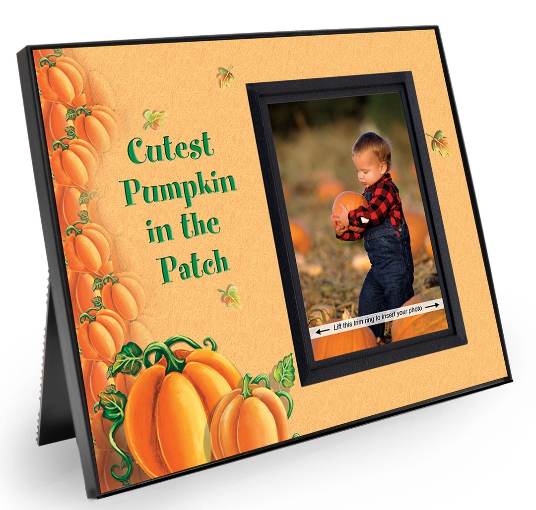 Halloween Picture Frame Halloween Frame Cutest Pumpkin in Etsy