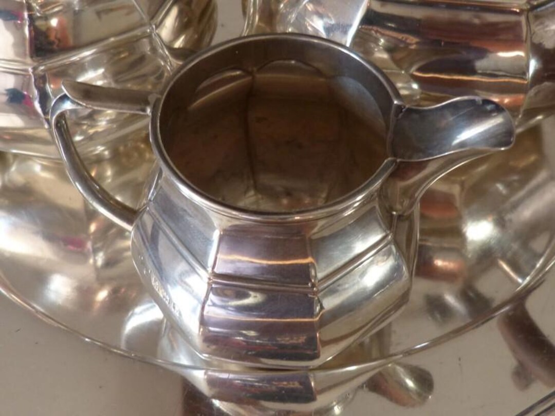 Tea Service sterling Silver Tea Set Solid Silver 925/1000th and Its ...