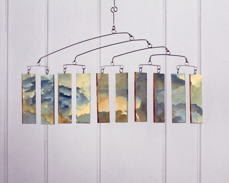 Hanging Mobile Art Great Gift Mobile for the Man in your Etsy