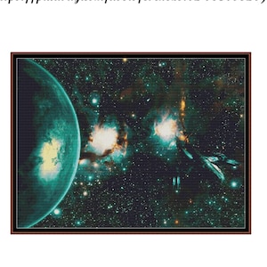 In Space ~~ Cross Stitch Pattern