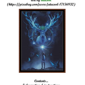 Spirit Summoning ~~ Cross Stitch Pattern