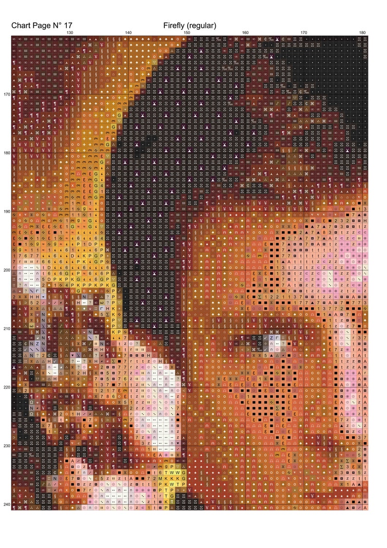 Firefly Cross Stitch Pattern - Etsy