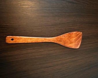 Handgjord Naturträ Akacia Kökssked Köksredskap Slev Risspatel Soppsked Kökstillbehör Köksredskap