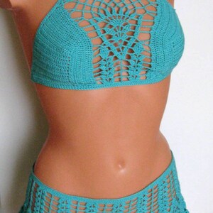 Surf Short Bikini, festival clothing, boho chic, Women Swimwear, Beach Wear, Summer Trends, Womens swimsuit. Sexy bikini, lace bikini