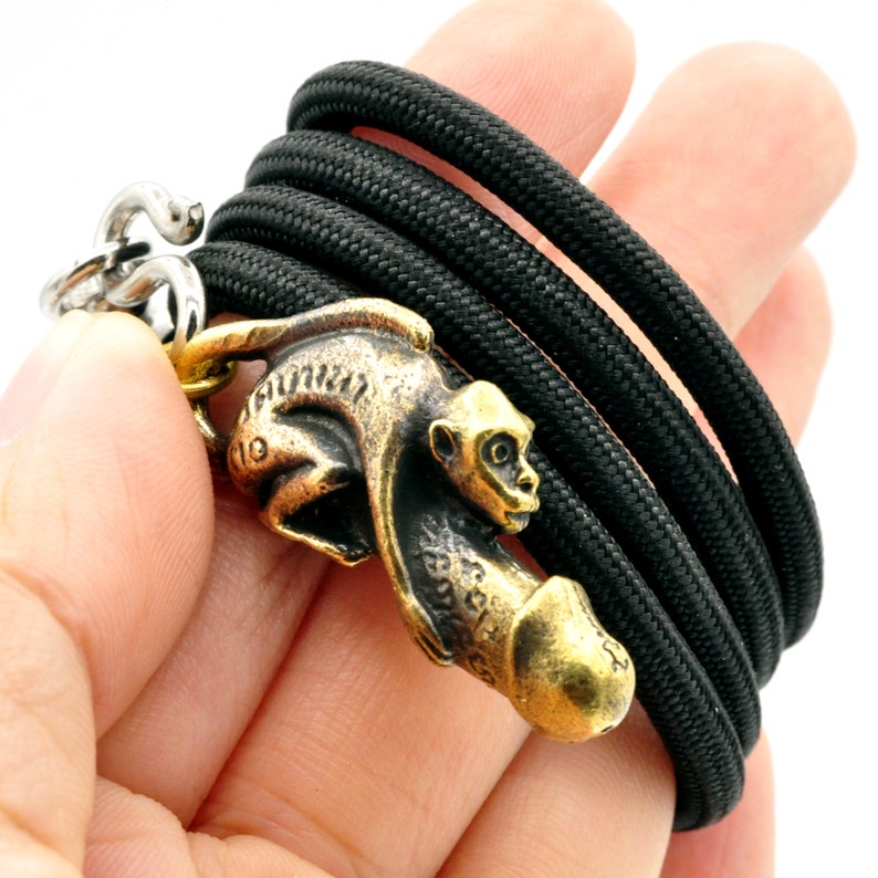 Monkey Penis Chinese Zodiac Charm Penis Amulet Wealth Sex | Etsy