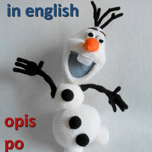 crochet OLAF pattern - Frozen
