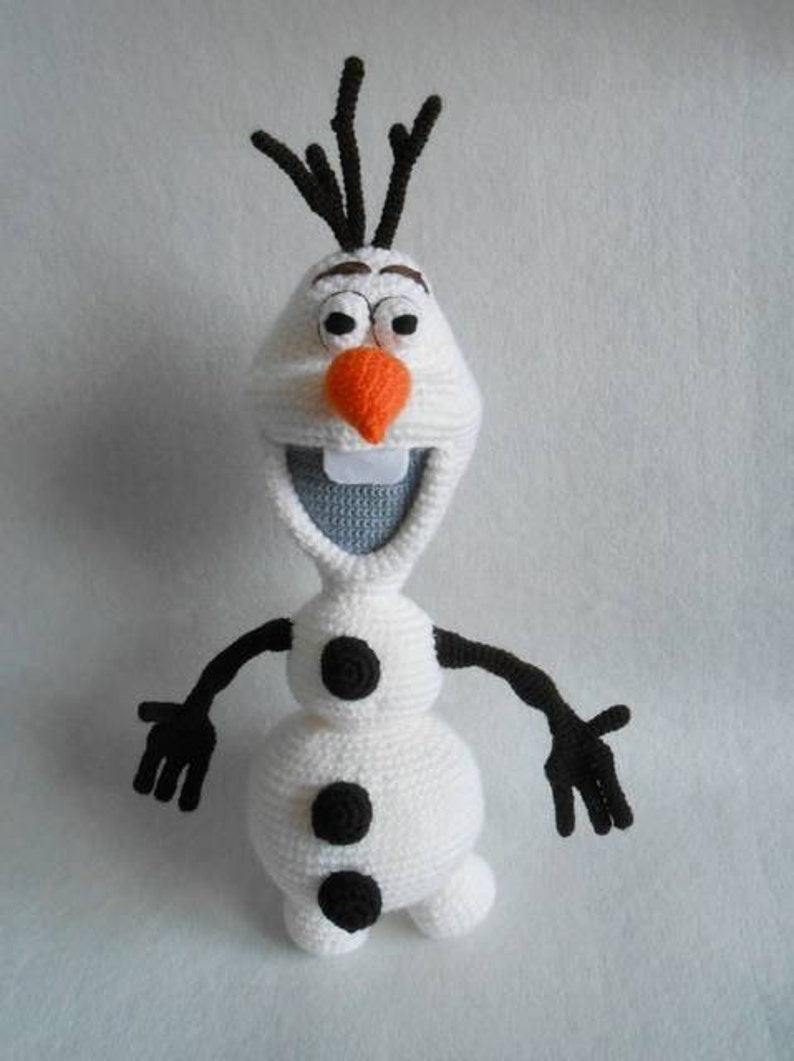 Crochet OLAF Pattern Frozen Etsy