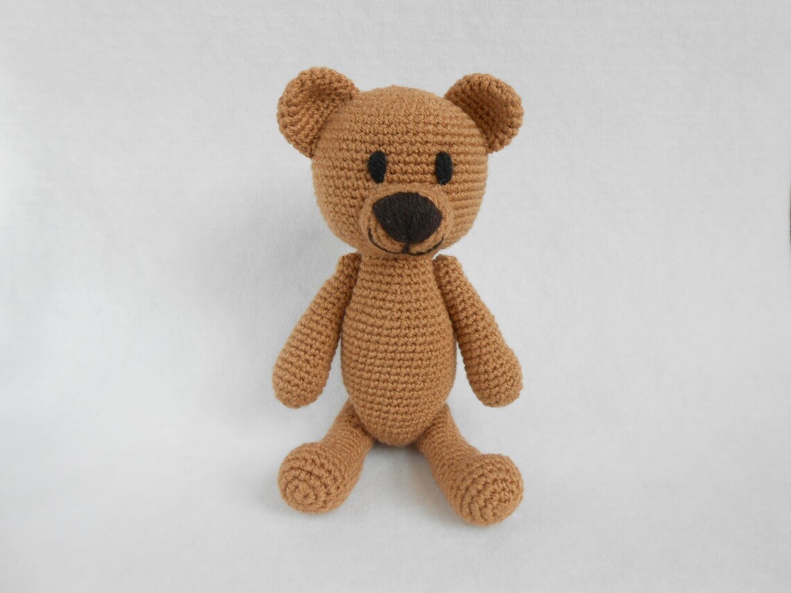 Crochet Teddy Bear Pattern - Amigurumi - Etsy