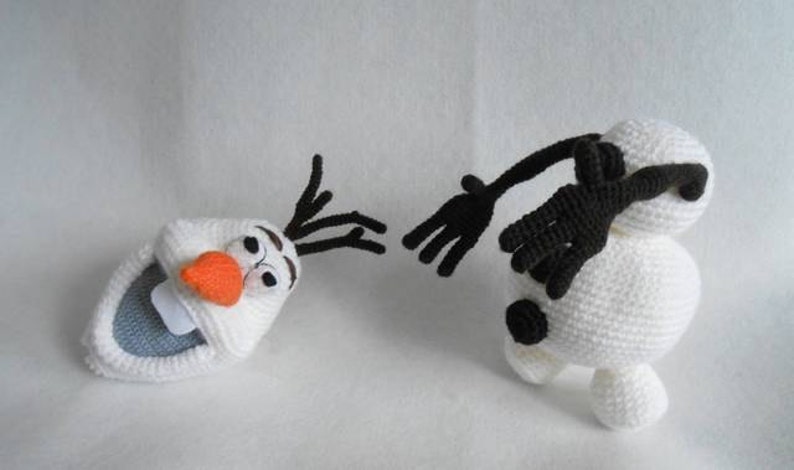 Crochet OLAF Pattern Frozen - Etsy