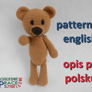 Crochet Teddy Bear Pattern - Amigurumi
