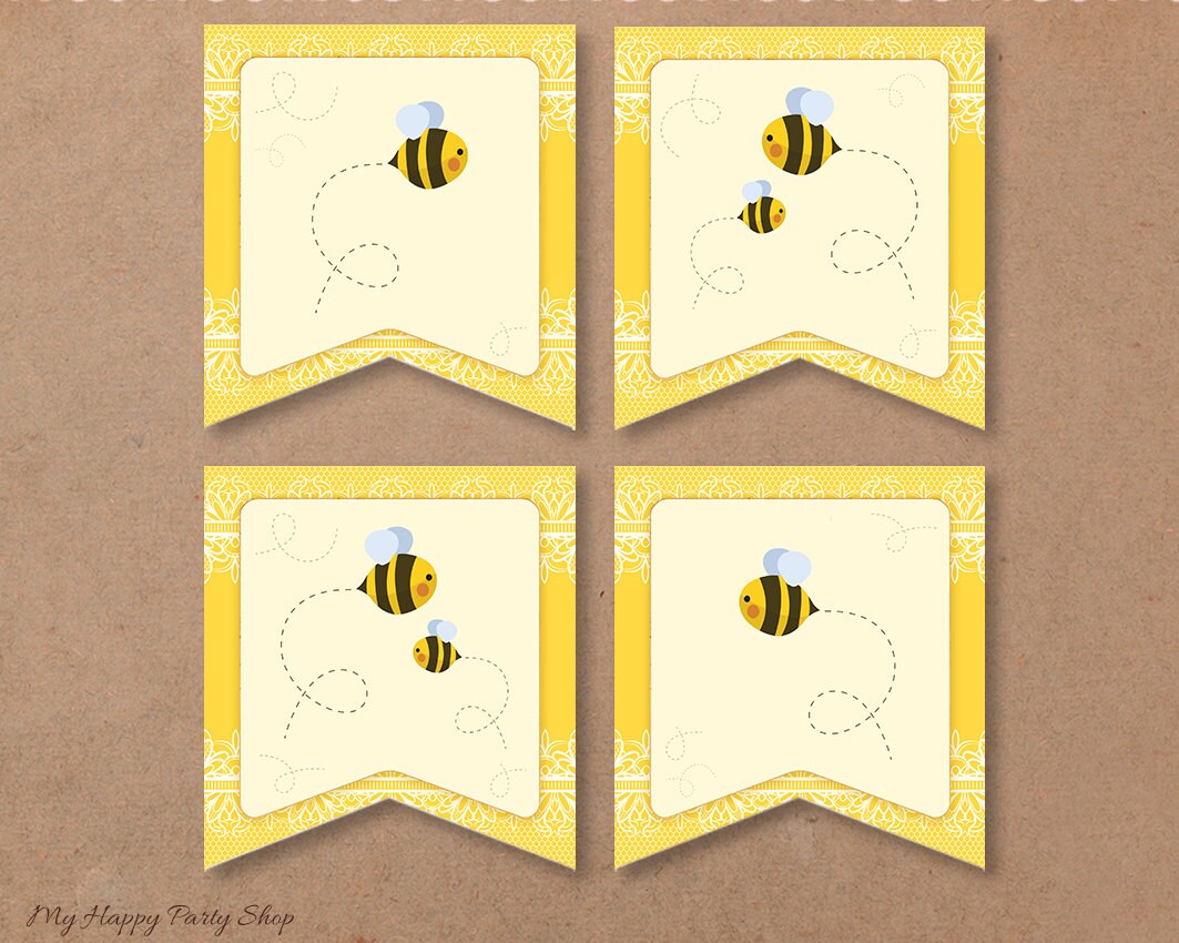 Mommy to Bee Banner PRINTABLE Mama To Bee Wall Decor Bee | Etsy