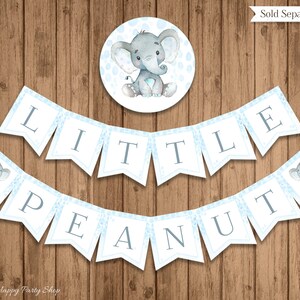 Kristin Paradise "It's A Girl" Banner - Rosa Elefant Baby Shower & 1. Geburtstag Dekoration
