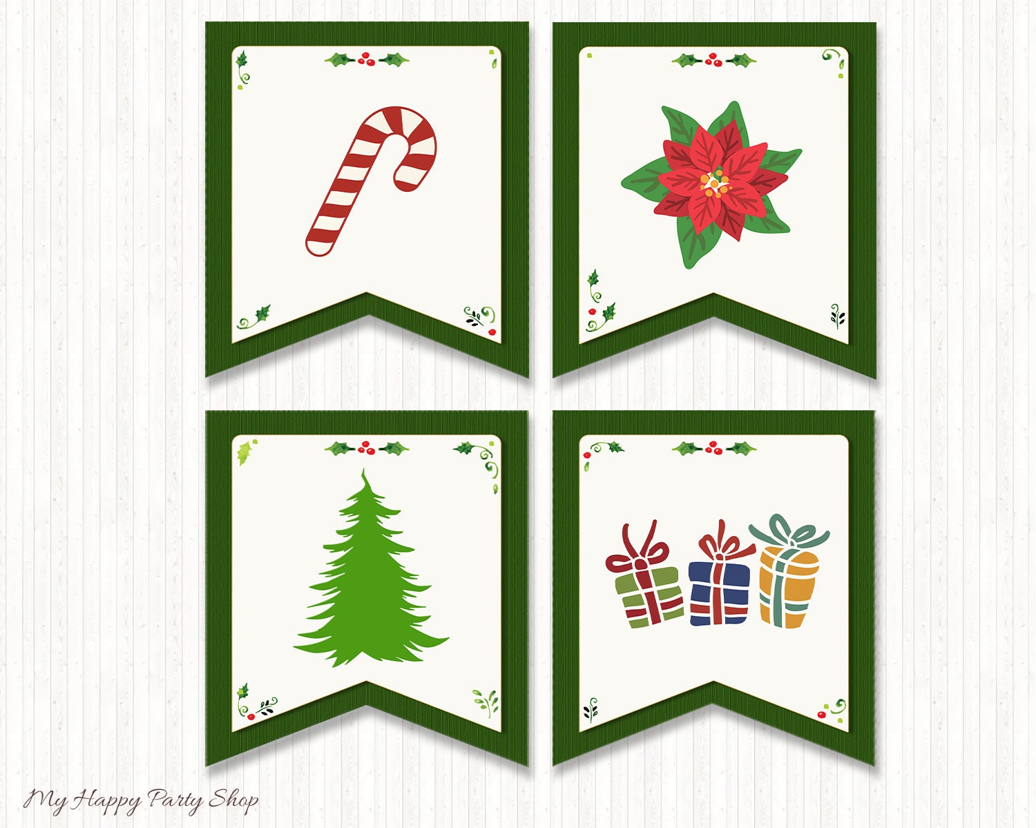 Christmas Banner PRINTABLE Merry - Il Fullxfull.1666385148 I6ks 