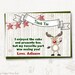 Christmas Favor Tags PRINTABLE, Deer Gift Tags, Holiday Party Favor, 2 ...