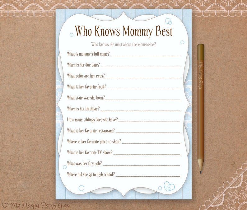 Who Is aware Mommy Least difficult Card, Printable, Boy Youngster Shower Video games, Blue Boy or girl Shower, Blue Who Understands Mommy, instantaneous down load, Shabby Stylish Shower image relating to Who Knows Mommy Best Printable identify Who Understands Mommy Perfect Card, Printable, Boy Child Shower Game titles, Blue Child Shower, Blue Who Appreciates Mommy, quick obtain, Shabby Stylish Shower