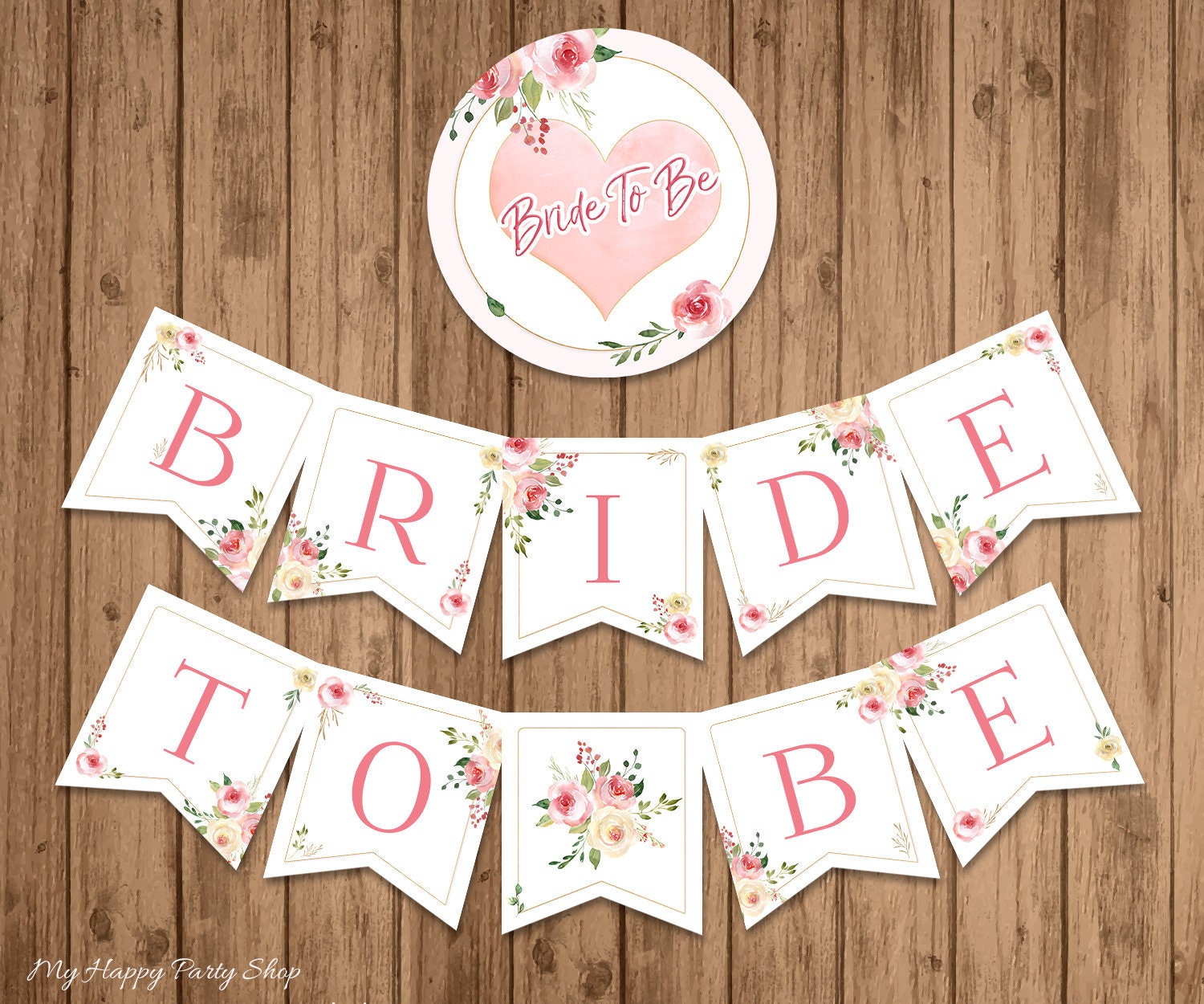 bridal-shower-banner-printable-roses-bride-to-be-banner-bridal-shower-decor-pink-roses-bunting-instant-download-digital-bsg016-etsy for Free Printable Bridal Shower Banner Bridal Shower Banner, PRINTABLE, Roses Bride to Be Banner, Bridal Shower Decor, Pink Roses Bunting, INSTANT DOWNLOAD, Digital - BSG016 - Etsy for Free Printable Bridal Shower Banner