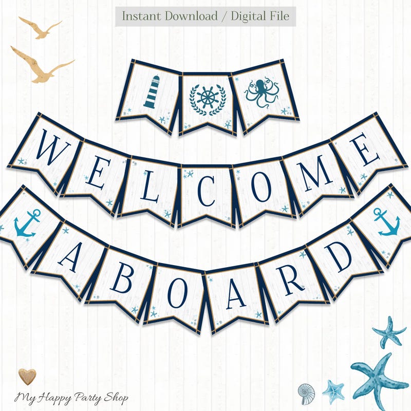 Welcome Aboard Editable Welcome Aboard - Etsy