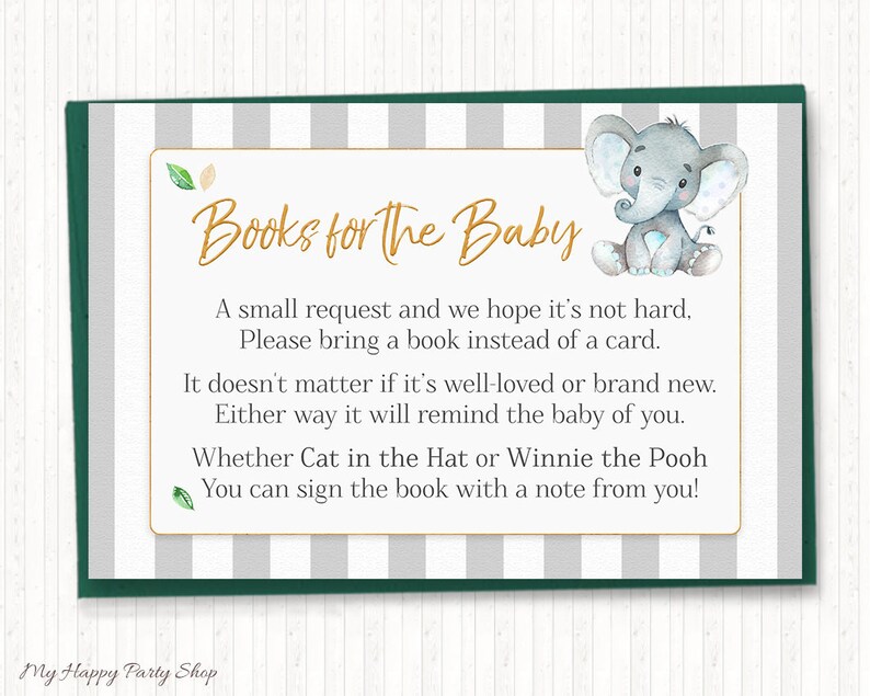 Elephant Diaper Raffles PRINTABLE Elephant Shower Tickets - Etsy