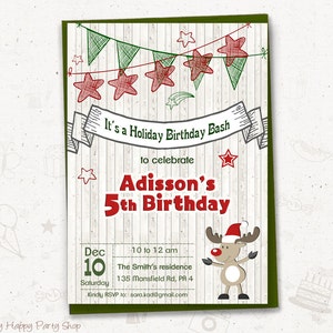Christmas Gift Tags - PRINTABLE, Cute Deer Christmas Tags, Kids Favors ...
