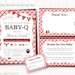 Baby-q Circles, PRINTABLE, Red Baby-q BBQ 2 Inch Circles Cupcake ...