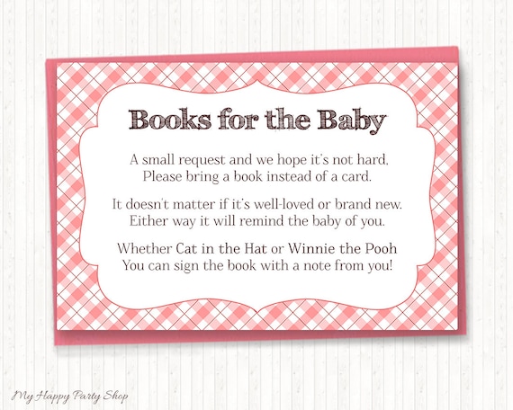 Pink Chalkboard BaByQ Printable Baby Shower BBQ Book Request Cards