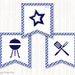 BBQ Baby Shower Banner, Blue, Babyq Shower Decor, Couples Bbq Baby ...