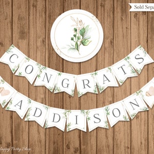 Bridal Shower Decoration Printable Custom Banner Bridal - Etsy