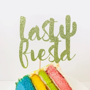Bridal Shower Decorations Bachelorette Party Decor CT075 Final Fiesta Cake Topper