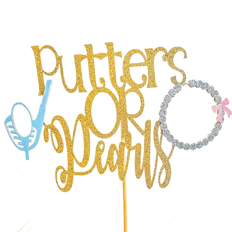 Pretty In Pearls Cake Topper - 7.5